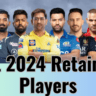 IPL 2024 Retained Players: Explore the Complete List for CSK, RCB, SRH, MI, GT, RR, LSG, KKR, DC, PBKS before the IPL Auction